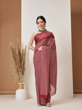 Hiral Fashion Maroon Bollywood Mul Cotton Abstract Digital Printed Saree | Grocsy