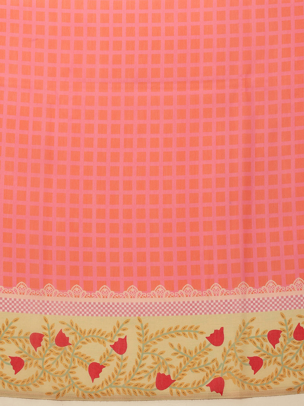 Hiral Fashion Pink Bollywood Mul Cotton Abstract Digital Printed Saree | Grocsy