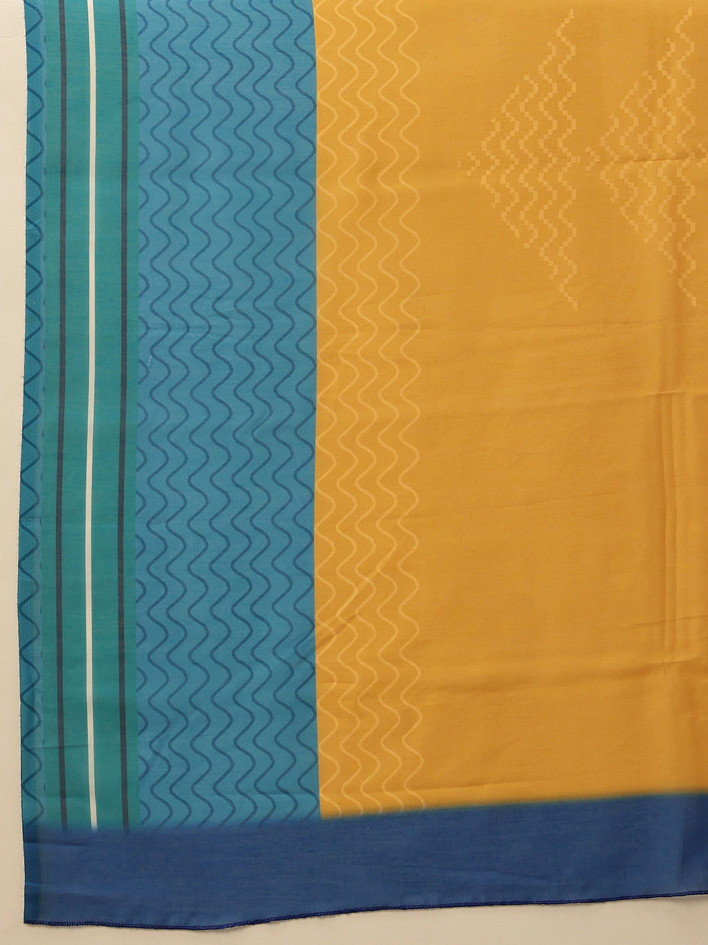 Hiral Fashion Yellow Bollywood Mul Cotton Abstract Digital Printed Saree | Grocsy