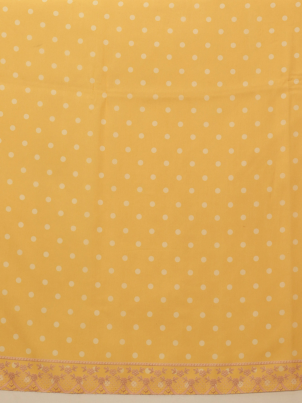 Hiral Fashion Mustard Bollywood Mul Cotton Polka Dots Digital Printed Saree | Grocsy