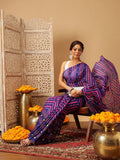 Hiral Fashion Navy Blue Bollywood Mul Cotton Abstract Digital Printed Saree | Grocsy