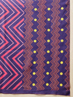Hiral Fashion Navy Blue Bollywood Mul Cotton Abstract Digital Printed Saree | Grocsy