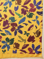 Hiral Fashion Yellow Bollywood Mul Cotton Floral Digital Printed Saree | Grocsy