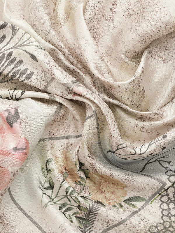 Multicolor Art Silk Woven Zari Design Kalamkari Saree with Unstitched Blouse - Hiral Fashion | Grocsy