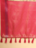 Multicolor Art Silk Digital Print Floral Saree with Unstitched Blouse - Hiral Fashion | Grocsy
