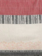 Maroon Silk Cotton Digital Print Solid Saree with Unstitched Blouse - Hiral Fashion | Grocsy
