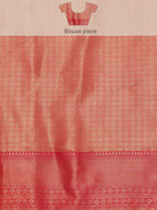 Blue Chanderi Art Silk Digital Print Floral Saree with Unstitched Blouse - Hiral Fashion | Grocsy