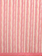 Red Cotton Blend Digital Print Striped Saree with Unstitched Blouse - Hiral Fashion | Grocsy