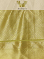 Red Kanjeevaram Silk Digital Print Floral Saree with Unstitched Blouse - Hiral Fashion | Grocsy