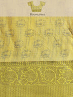 Maroon Munga Silk Digital Print Floral Saree with Unstitched Blouse - Hiral Fashion | Grocsy