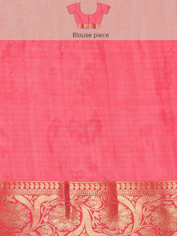 Off White Munga Silk Digital Print Animal Print Saree with Unstitched Blouse - Hiral Fashion | Grocsy