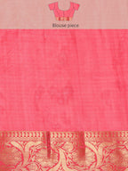 Off White Munga Silk Digital Print Animal Print Saree with Unstitched Blouse - Hiral Fashion | Grocsy