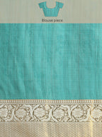 Gray Munga Silk Digital Print Animal Print Saree with Unstitched Blouse - Hiral Fashion | Grocsy