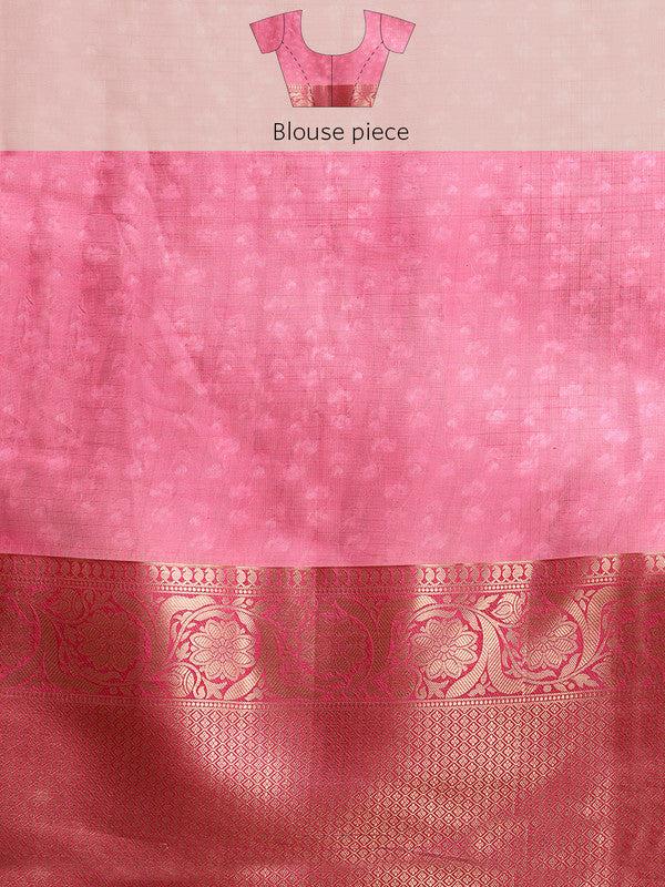 Red Munga Silk Digital Print Animal Print Saree with Unstitched Blouse - Hiral Fashion | Grocsy