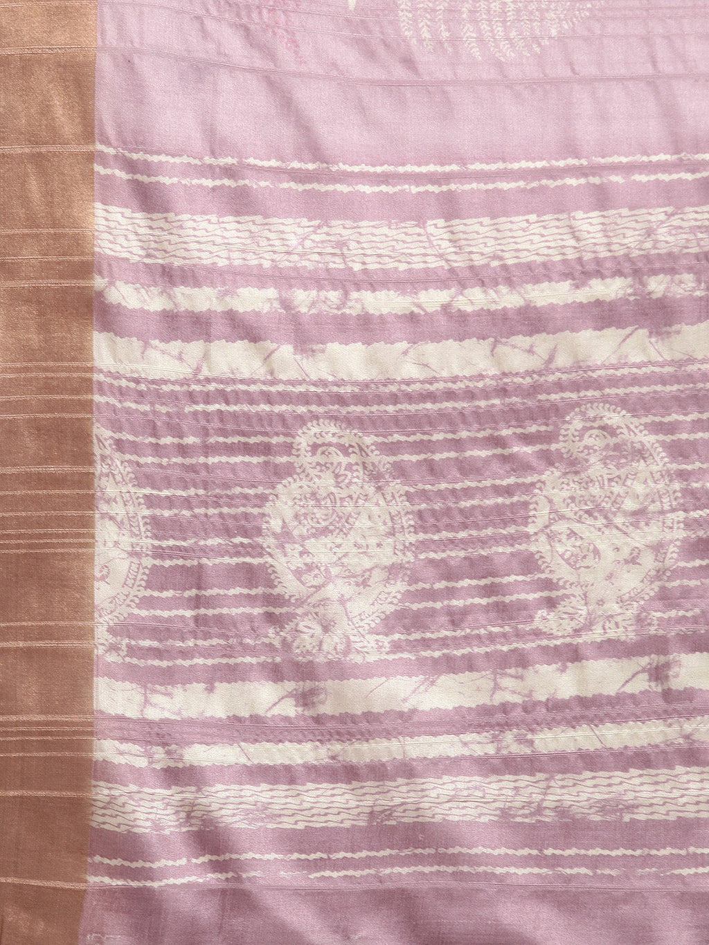 Purple Silk Blend Digital Print Floral Saree with Unstitched Blouse - Hiral Fashion | Grocsy
