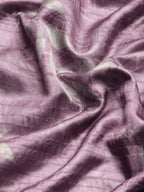 Lavender Silk Blend Digital Print Floral Saree with Unstitched Blouse - Hiral Fashion | Grocsy