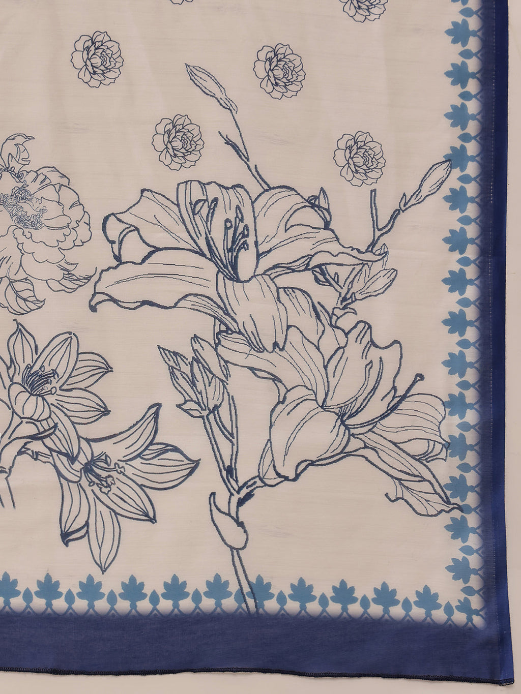 Hiral Fashion White Bollywood Mul Cotton Kalamkari Digital Printed Saree | Grocsy