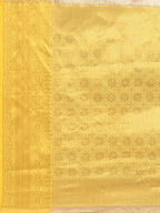 Pink Tissue Silk Woven Zari Design Floral Saree with Unstitched Blouse - Hiral Fashion | Grocsy