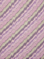 Lavender Cotton Blend Digital Print Abstract Saree with Unstitched Blouse - Hiral Fashion | Grocsy