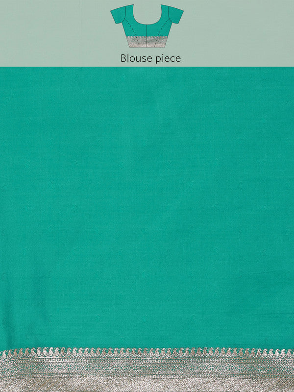 Yellow Cotton Woven Zari Design Floral Saree with Unstitched Blouse - Hiral Fashion | Grocsy
