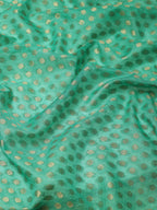 Hiral Fashion Green Kanjeevaram Art Silk Woven Design Saree | Grocsy