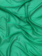 Green Pure Viscose Chinon Zari Woven Solid Saree with Unstitched Blouse - Hiral Fashion | Grocsy