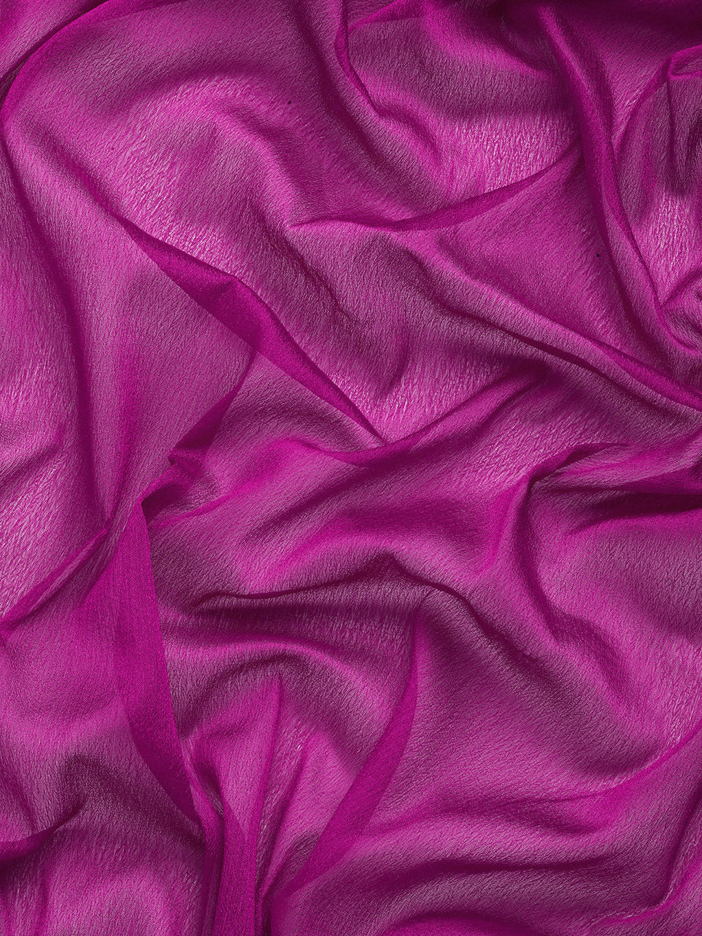Purple Pure Viscose Chinon Zari Woven Solid Saree with Unstitched Blouse - Hiral Fashion | Grocsy