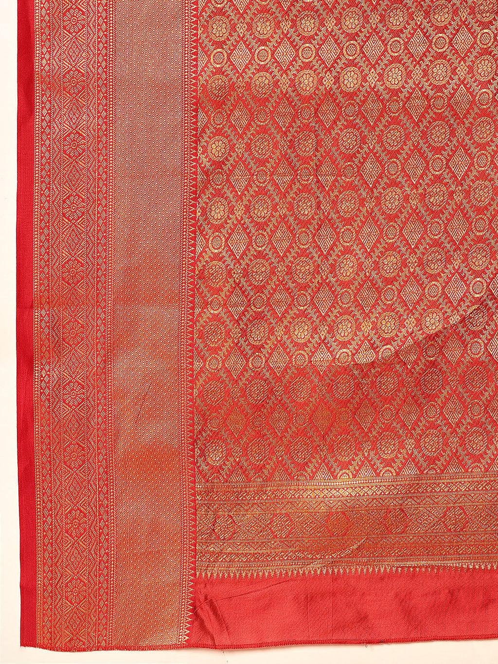 Hiral Fashion Blue Kanjeevaram Silk Woven Design Saree | Grocsy