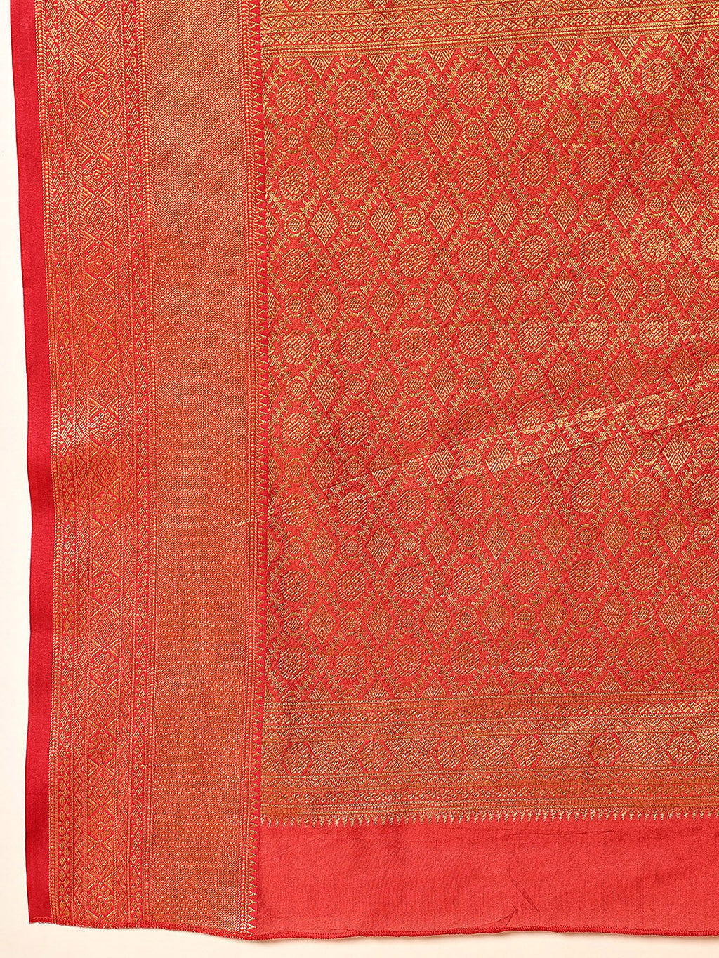 Hiral Fashion Green Kanjeevaram Silk Woven Design Saree | Grocsy