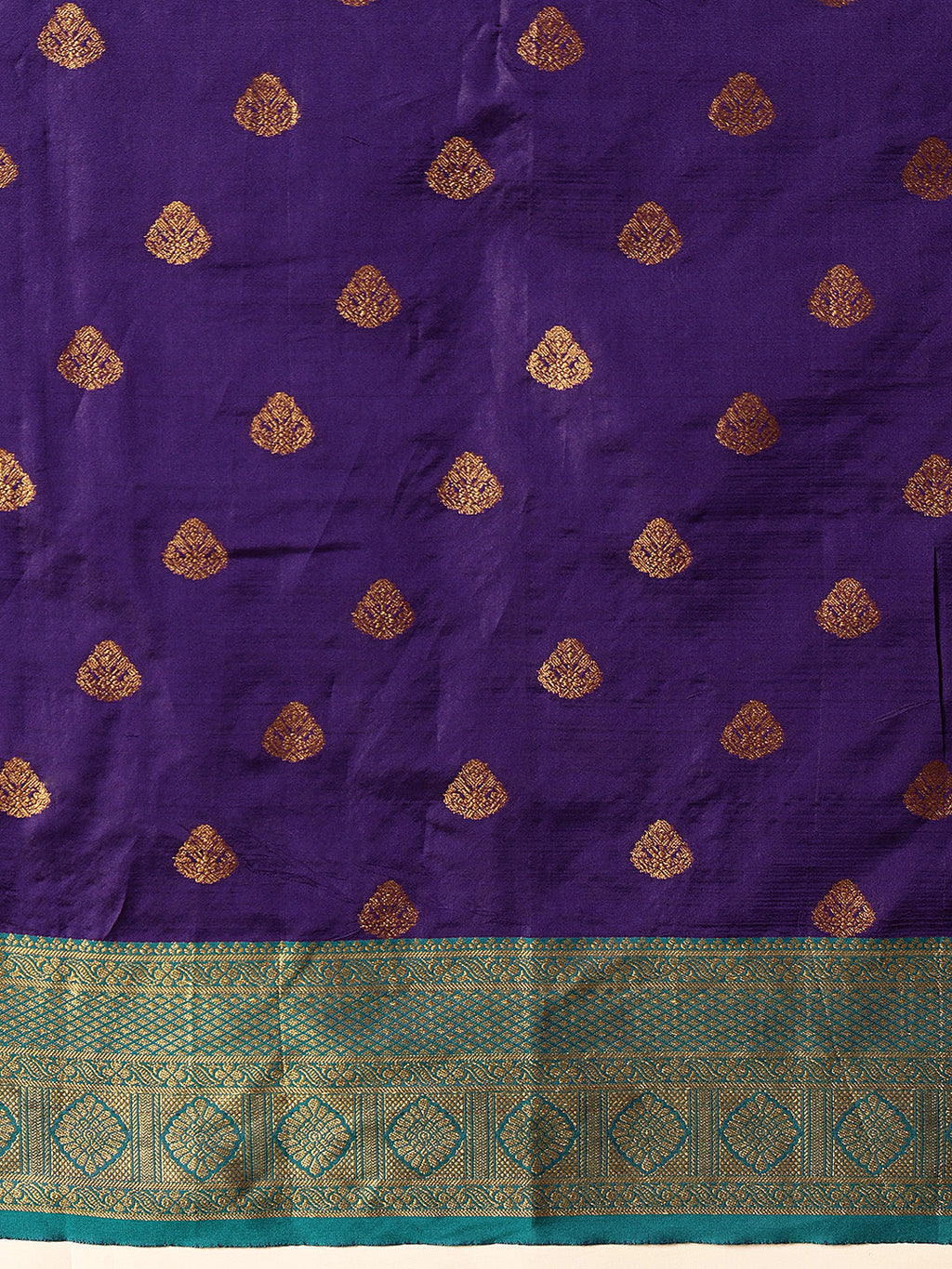 Hiral Fashion Blue Kanjeevaram Silk Woven Design Saree | Grocsy