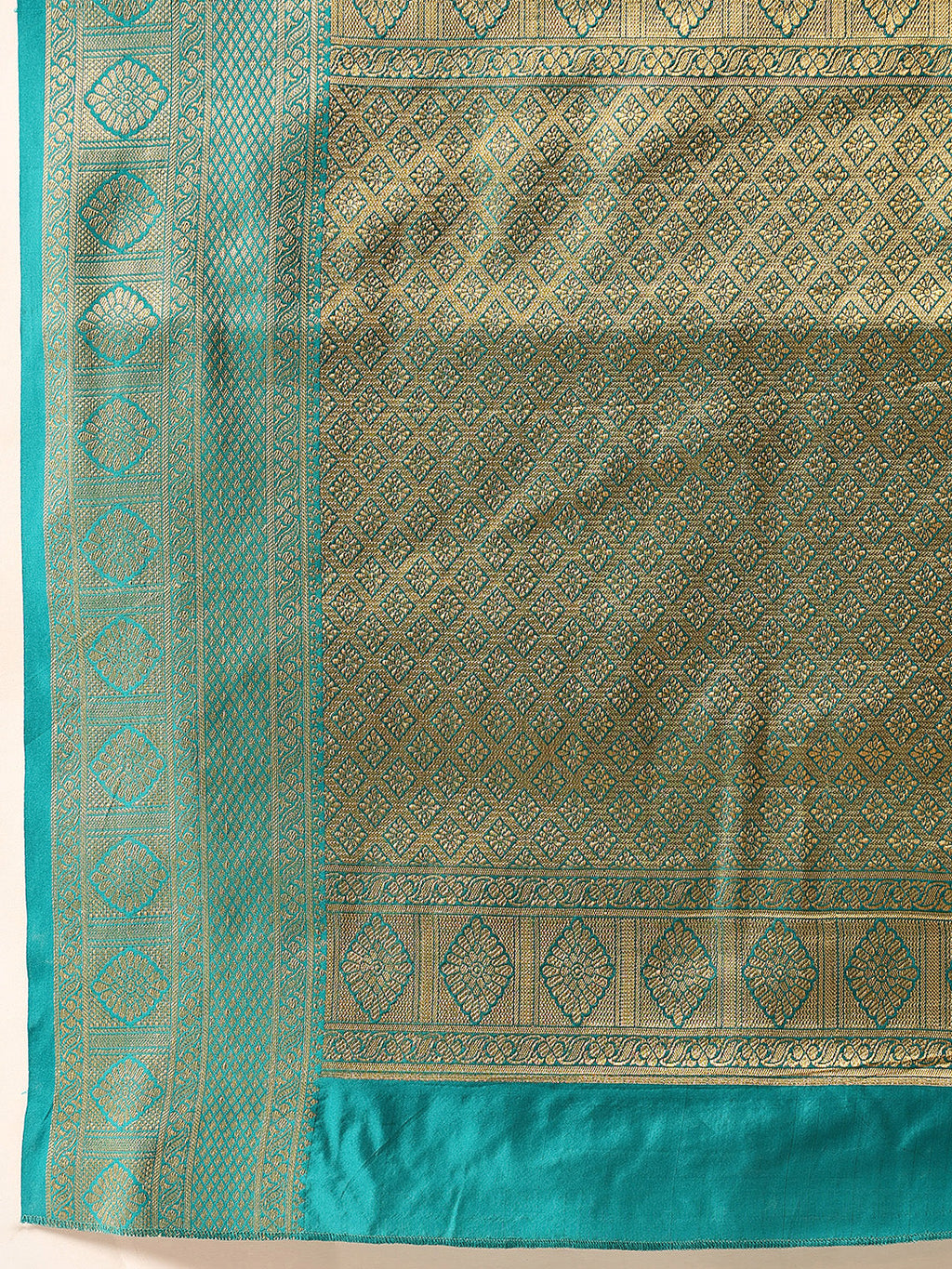 Hiral Fashion Yellow Kanjeevaram Silk Woven Design Saree | Grocsy