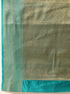 Hiral Fashion Yellow Kanjeevaram Silk Woven Design Saree | Grocsy
