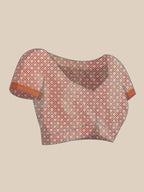 Mustard Brocade Woven Zari Design Floral Saree with Unstitched Blouse - Hiral Fashion | Grocsy
