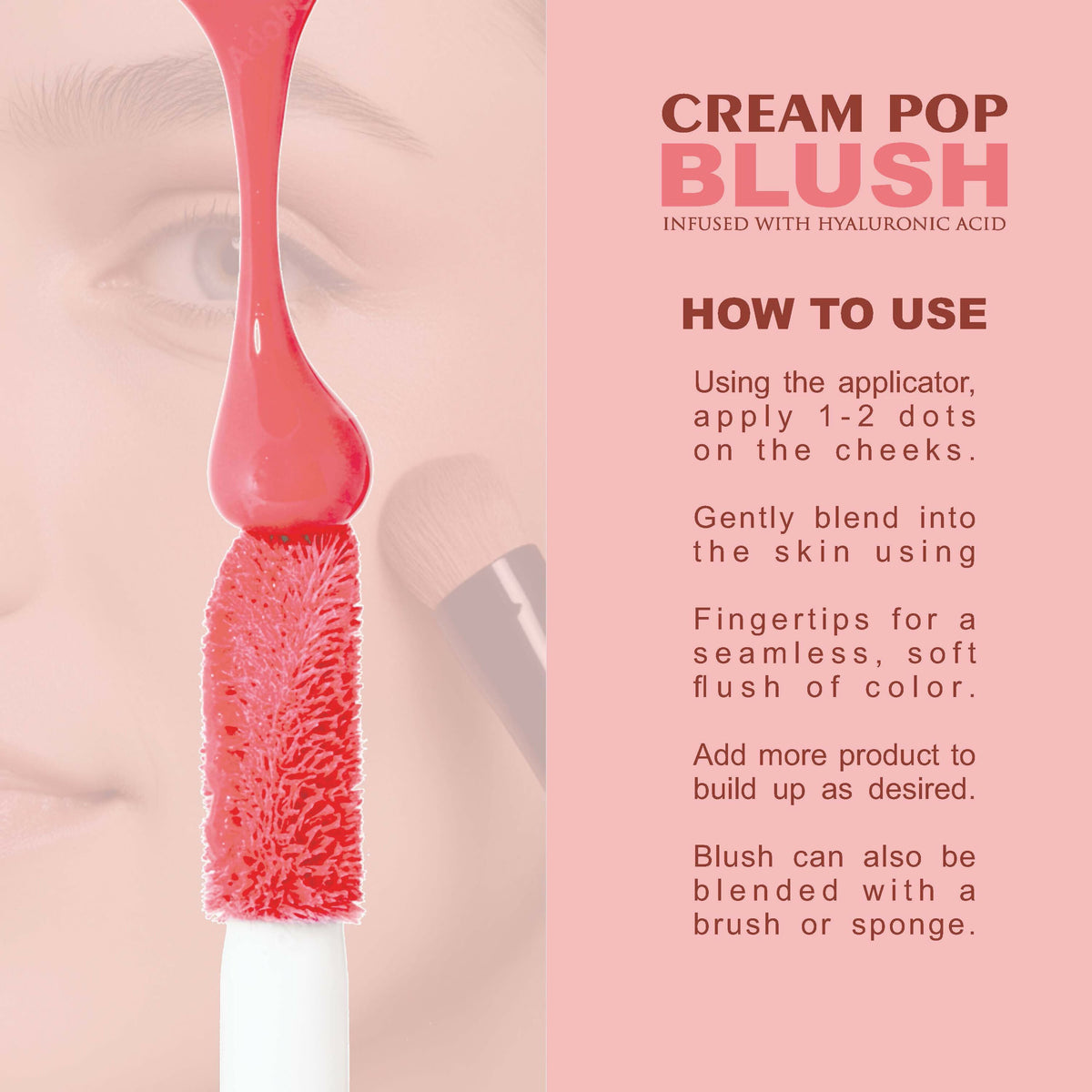 Love Earth Cream Pop Blush - Aster | Grocsy