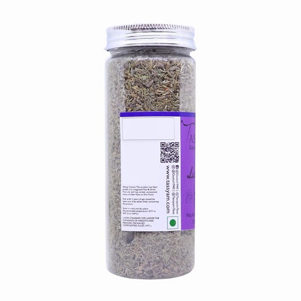 Tassyam Organics Lush Lavender Buds Herbal Tisane | Grocsy