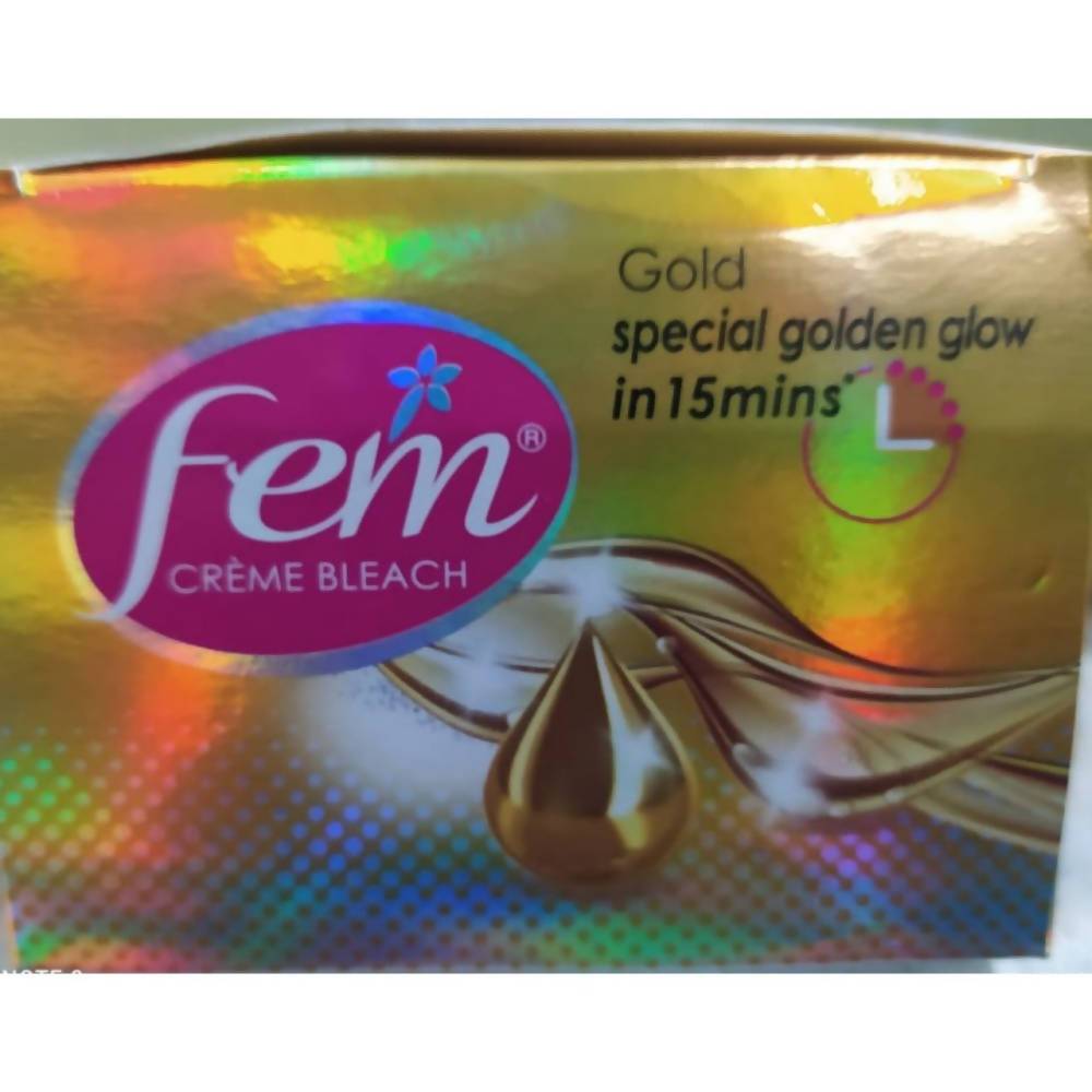 Fem Fairness Naturals Gold Skin Bleach Cream | Grocsy