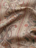 Multicolor Cotton Blend Printed Kalamkari Saree with Unstitched Blouse - Hiral Fashion | Grocsy