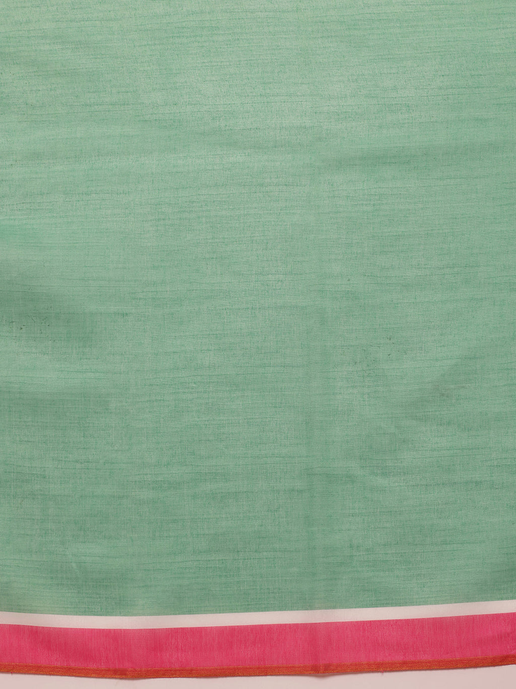 Hiral Fashion Green Chanderi Cotton Blend Floral Digital Print Saree | Grocsy