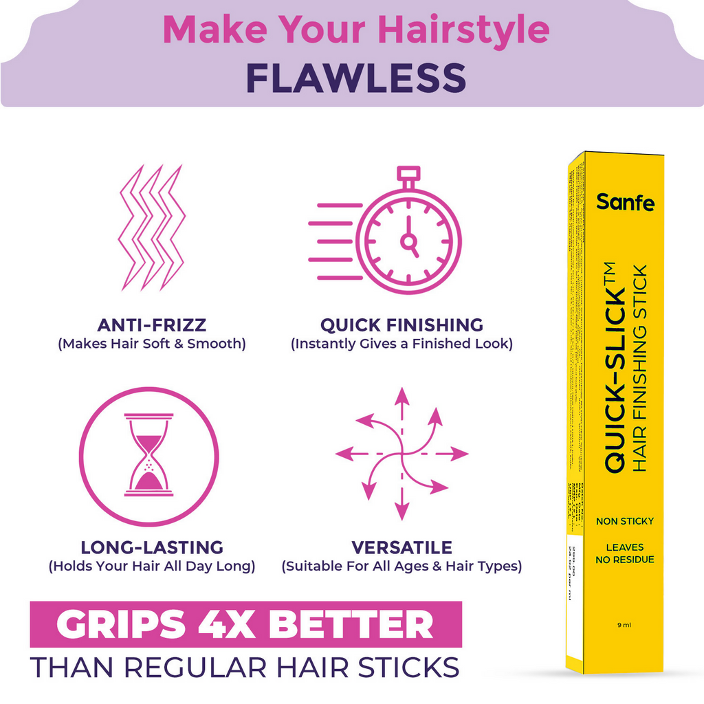 Sanfe Quick Slick Hair Finishing Stick | Grocsy