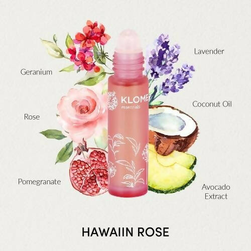 Klome Essentials Hawaiin Rose Lip Oil | Grocsy