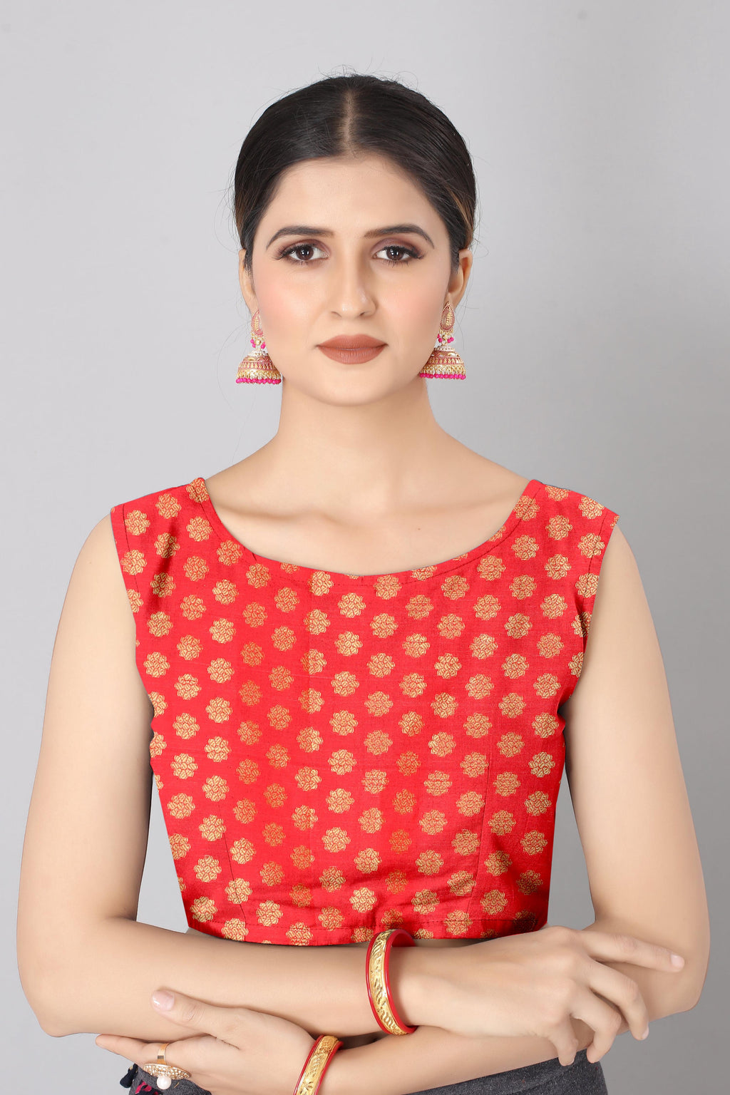 White Silk Blend Woven Zari Design Striped Saree with Unstitched Blouse - Hiral Fashion | Grocsy