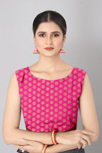 Black Silk Blend Woven Zari Design Striped Saree with Unstitched Blouse - Hiral Fashion | Grocsy
