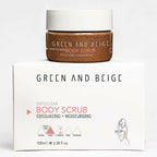 Green And Beige Exfoclear Body Scrub | Grocsy