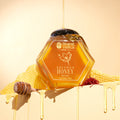 Bharat Vedica Saffron Honey - Kesar Honey / Kesar Shehad | Grocsy