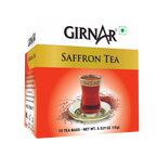 Girnar Black Tea Bags - Saffron | Grocsy