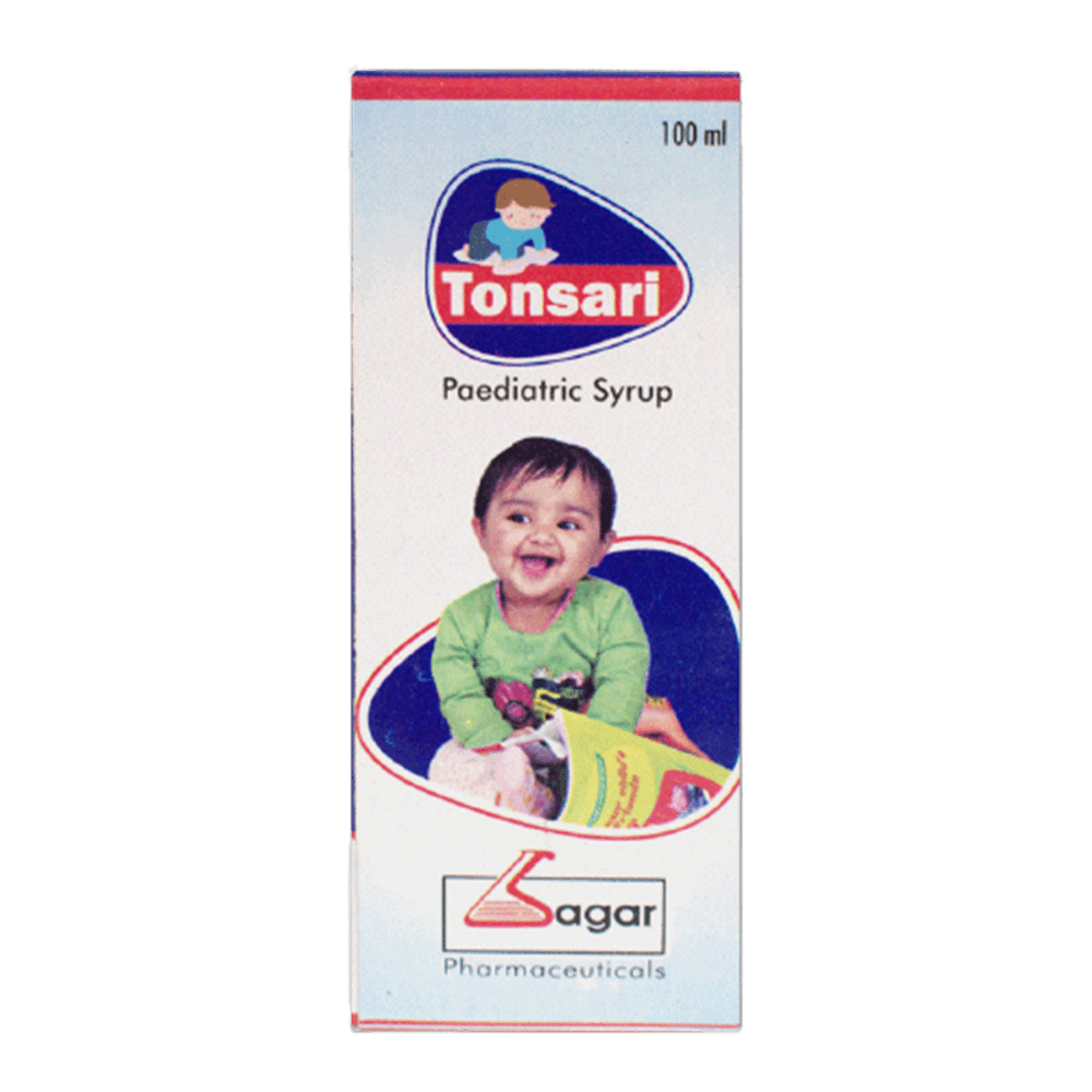 Sagar Ayurveda Tonsari Peadiatric Syrup | Grocsy