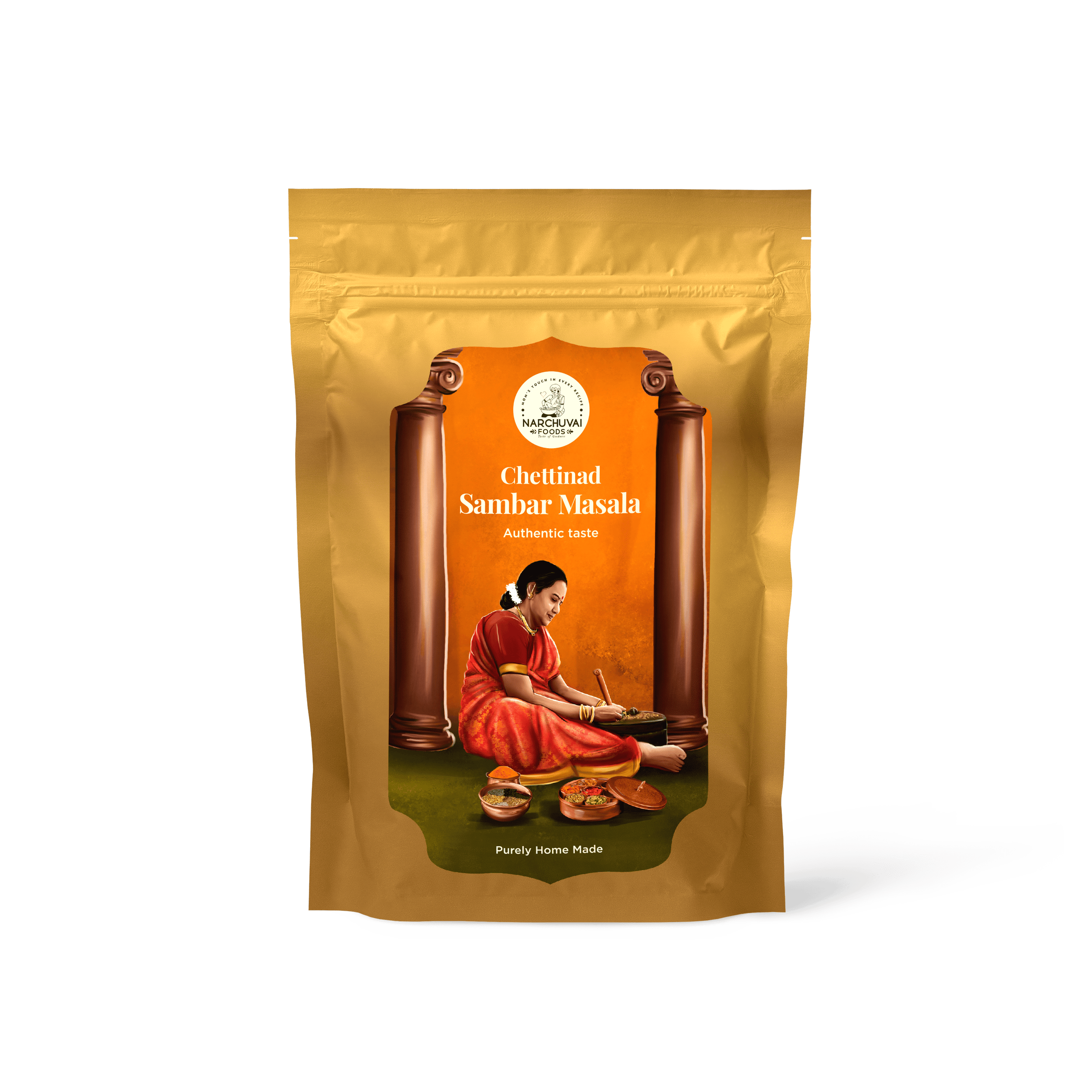 Narchuvai Foods Chettinad Sambar Masala | Grocsy