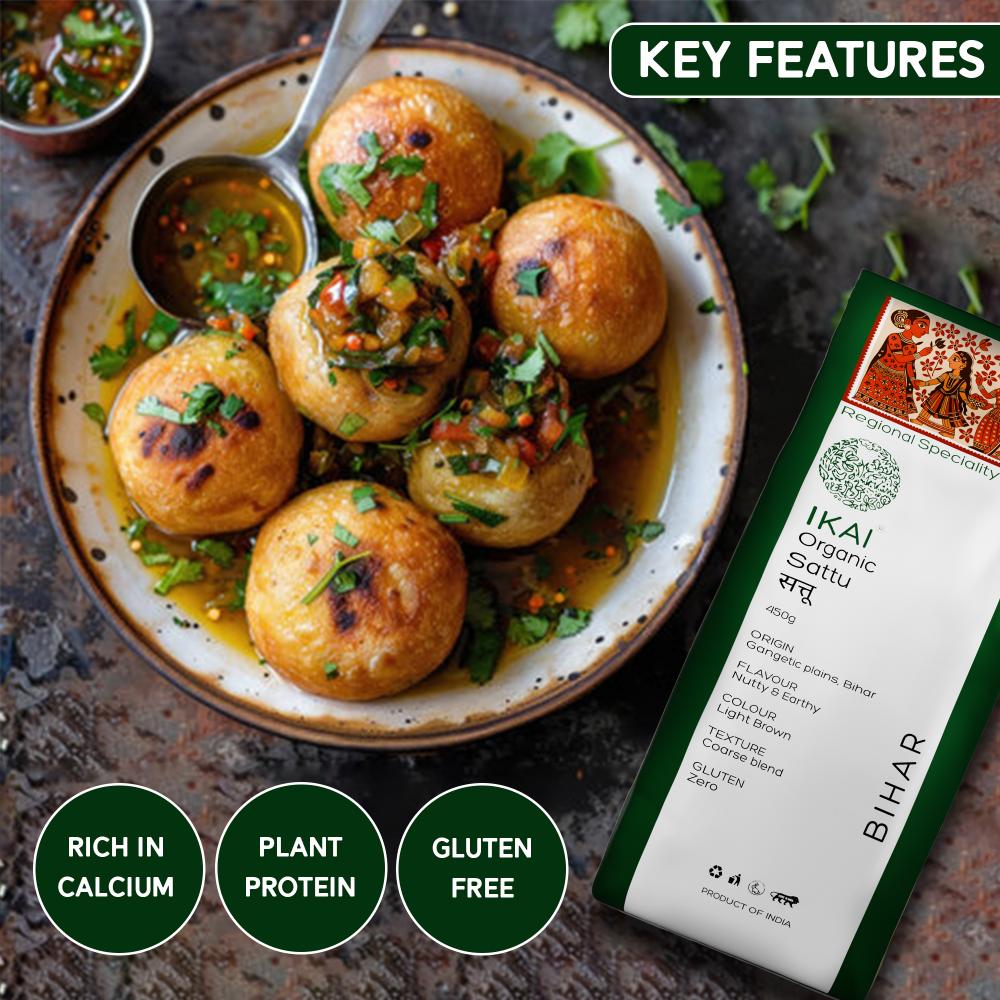 IKAI Organic Sattu