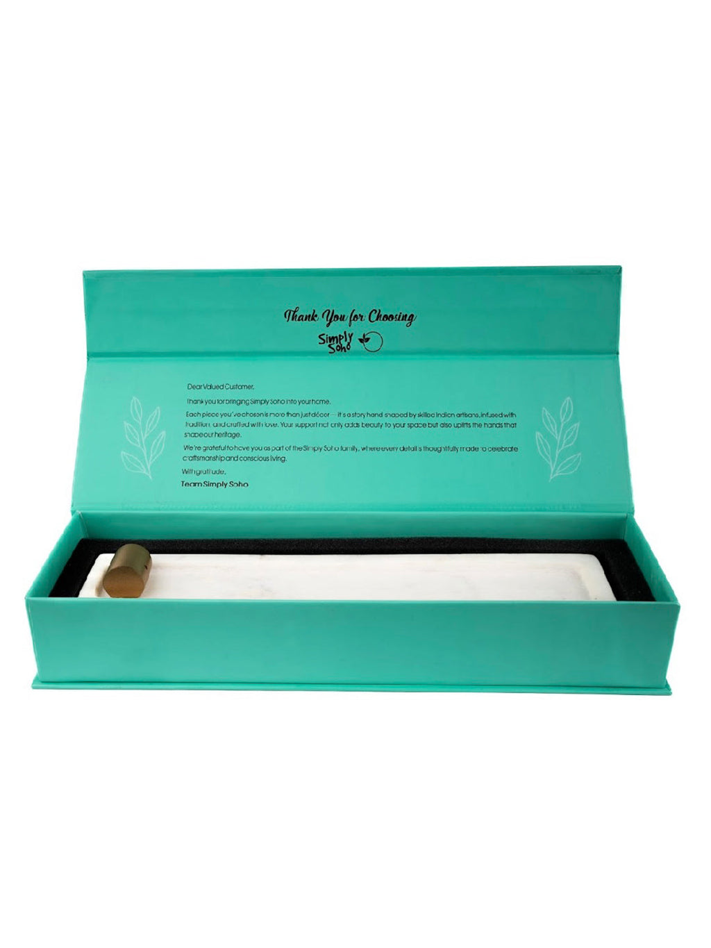 Simply Soho Sattva Marble Incense Holder | Grocsy