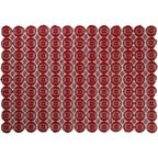 Stitchnest Net 4 Seater Table Cover - Maroon | Grocsy